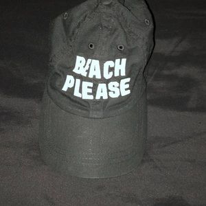 Beach Please. VS pink hat